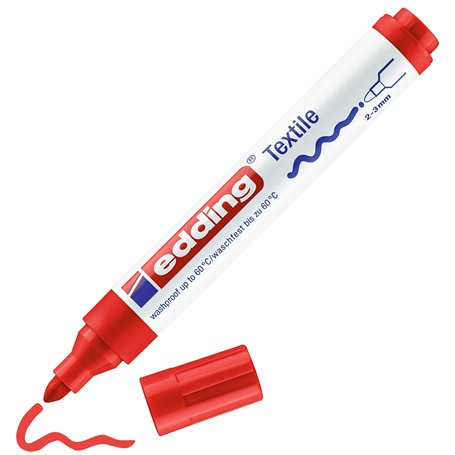 EDDING - 4500 textile marker avec pointe ogive