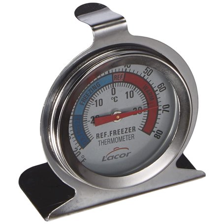 Lacor 62450 Thermomètre avec Base pour Réfrégirateur
