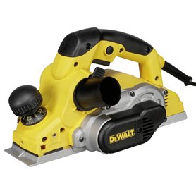 DEWALT - Rabot 4 mm - D26500-QS - Raboteuse Puissante avec Poignées en Caoutchouc et Éjecteur de Copeaux Droite / Gauche - Ponça DEWALT - Rabot 4 mm - D26500-QS - Raboteuse Puissante avec Poignées en Caoutchouc et Éjecteur de Copeaux Droite / Gauche - Ponça