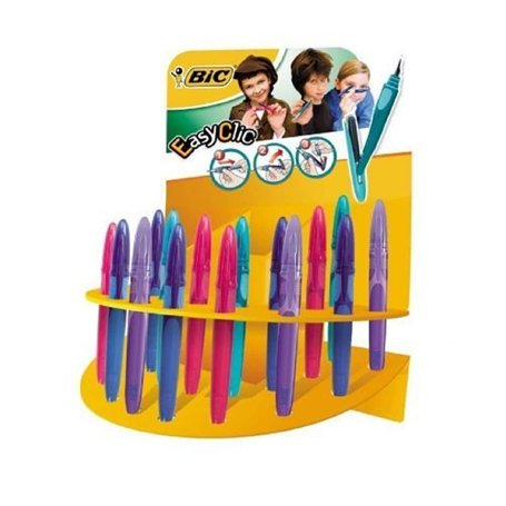 Bic Easy Clic Boîte de 20 stylos plume