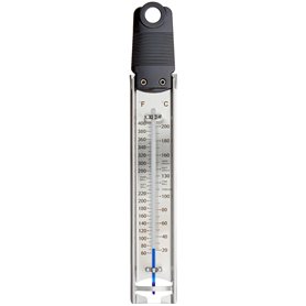 STÄDTER Thermomètre à sucre pour une mesure précise de la température jusqu'à 200 °C, en acier inoxydable, idéal pour la fabrica STÄDTER Thermomètre à sucre pour une mesure précise de la température jusqu'à 200 °C