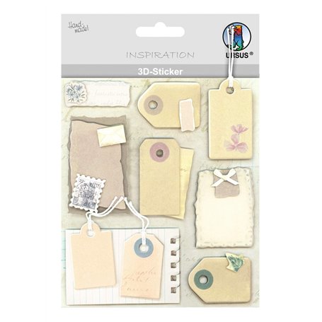 Everyday Stickers 3D multi-couches de haute qualité pour décoration de cartes de vœux