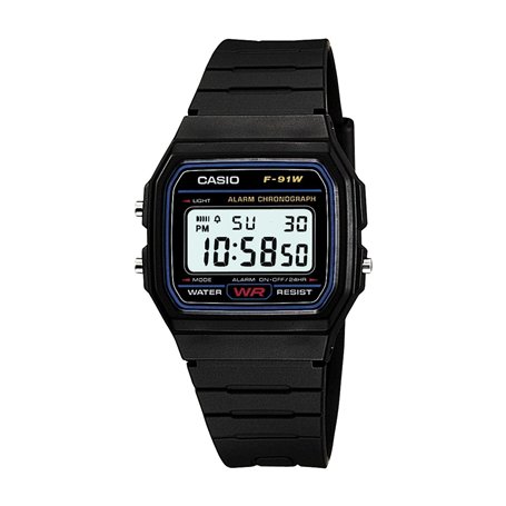 Casio Montre Mixte F-91W-1YEF