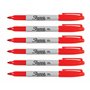Sharpie Marqueur rouge à pointe fine - Séchage rapide (Ensemble de 6)
