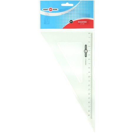 Point De Mire Equerre cristal 60° 21cm