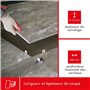 Toolland Coupe-carreaux, manuel, molette 22 mm, longueur de coupe de 600 mm