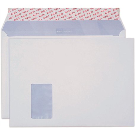 Elco 34799 Enveloppes à fenêtre Blanc