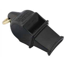 Sifflet Arbitre entraineur FOX40 Sonik Blast Official CMG + Lanière -Noir Sifflet Arbitre entraineur FOX40 Sonik Blast Official CMG + Lanière -Noir