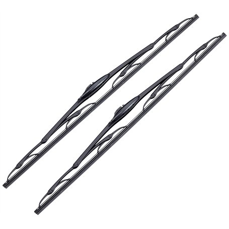 SWF Das Original Essuie-glace - CK30 - Kit de Balais d'Essuie-glace Conventionnels 600 mm / 600 Performance de Nettoyage avec le