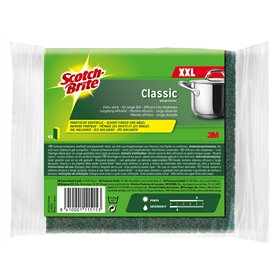 Scotch-Brite 5204 C+C Lot de 4 éponges de Vaisselle avec Partie à récurer Extra épaisse Taille XXL Scotch-Brite 5204 C+C Lot de 4 éponges de Vaisselle avec Partie à récurer Extra épaisse Taille XXL