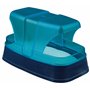 TRIXIE Sable de Bain pour Hamster et Souris, 17 x 10 x 10 cm, Bleu foncé/Turquoise