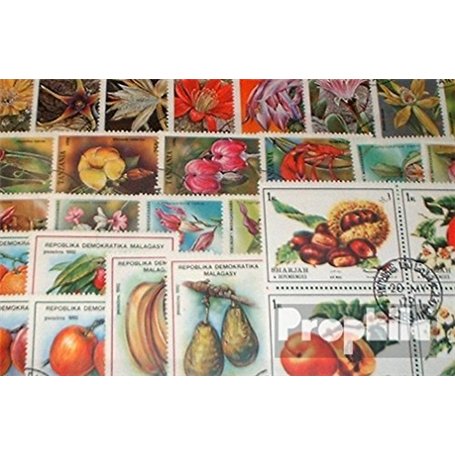 Motives 50 Divers Fleurs et Plantes Timbres (Timbres pour Les collectionneurs) Plantes/Champignons