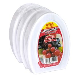 Sachets Désodorisant valeur massif Lot de 3 x 150 g baies sauvages Sachets Désodorisant valeur massif Lot de 3 x 150 g baies sauvages