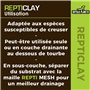 Reptiles Planet - Repticlay - Billes d'Argile Ø 2 à 3 mm - Substrat Naturel Drainant - 6L