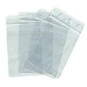 Sachets pour bijoux ou pochette plastique zip - Format 40 x 60 mm / Lot de 1000