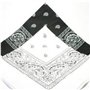 Essex Marketplace Lot de 2 bandanas Noir/blanc