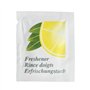 Lot de 200 lingettes rince doigt citron - Nettoyant main pour repas