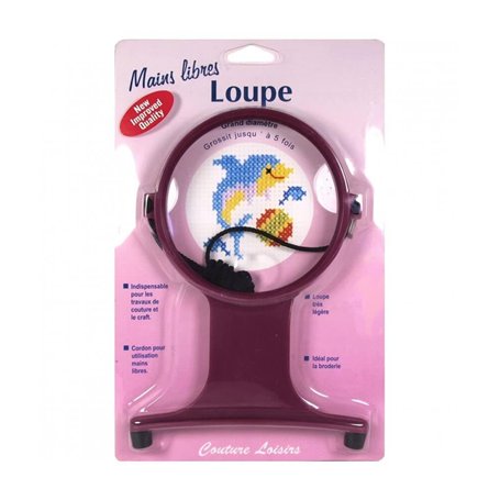 Loupe broderie