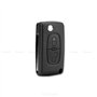 Replacement 2 button flip key fob case for Citroen C2 C3 Berlingo remote flip key by Remotefobcentre