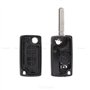 Replacement 2 button flip key fob case for Citroen C2 C3 Berlingo remote flip key by Remotefobcentre