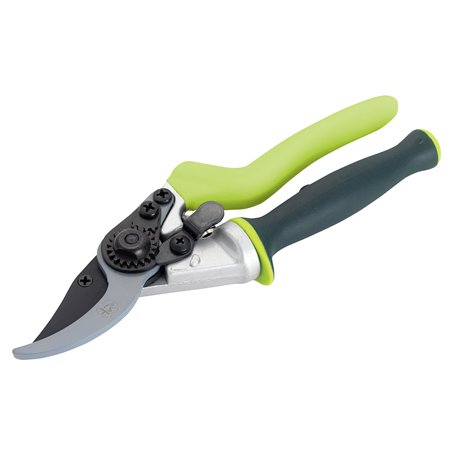 Spear & Jackson 6259KEW Sécateurs à lames courbes Ergo Twist de la collection Razorsharp de Kew Gardens