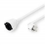 FAMATEL 2982 – Rallonge 16 A 3 x 1,5 Blanc 2 m