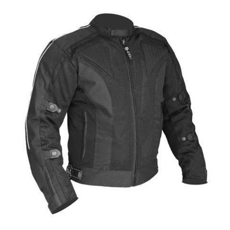 Bikers Gear Australia Chicane Veste de Moto légère en Maille perméable à l’air avec Doublure étanche et Amovible CE 1621-1 en Co