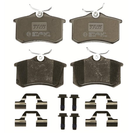 TRW GDB1330 Kit De Plaquettes De Frein Frein à Disque COTEC pour Renault Clio IV (BH_) 2012-2021 Essieu Arrière et autres véhicu