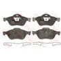 TRW GDB1687 Kit De Plaquettes De Frein Frein à Disque COTEC pour Renault Clio III (BR0/1, CR0/1) 2005-2014 Essieu Avant et autre