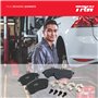 TRW GDB1786 Kit De Plaquettes De Frein Frein à Disque COTEC pour Renault Kangoo RAPID (FW0/1_) 2008 - Essieu Arrière et autres v