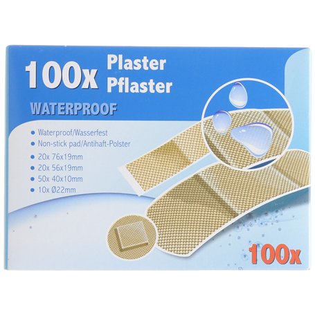 Comfort Aid Pansement Taille Assorties 100 Pièces
