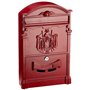 Blinky 27290-10 Residencia Boite aux lettres Rouge 26 x 9 x 41 cm