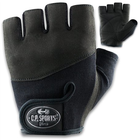 C.P.Sports Gants Iron Confort | Gants d'entraînement rembourrés pour Hommes et Femmes | Gants pour Musculation