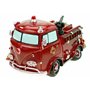 Kremers Schatzkiste Tirelire Nostalgie Camion de Pompiers avec Bouchon à vis Figure Tirelire