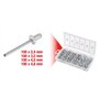 KS TOOLS 970.0150 Assortiment de rivets x400 Gris