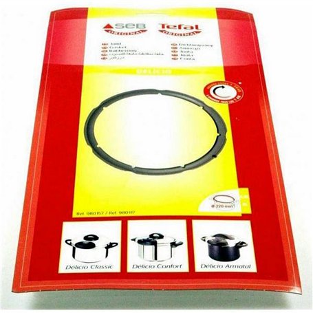 SEB - JOINT 4.5/6 L INOX DELICIO CLASSIC ø 220 POUR AUTOCUISEUR SEB