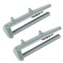 First4spares Lot de 2 embouts de rail arrière en plastique pour lave-vaisselle Beko