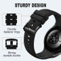 Bracelet pour HUAWEI Watch 5 46mm, 22mm Silicone Remplacement Bande pour Huawei Watch GT 5 46mm/Huawei WatchGT5 Pro 46 mm/GT4 46