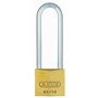 Abus 12293 Cadenas en laiton à anse longue de 60 mm avec passe partiel 6301