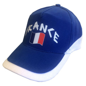 Supportershop Homme France Coup Du Monde Casquette Supporter, Bleu/Rouge/Blanc, Taille Unique EU Supportershop Homme France Coup Du Monde Casquette Supporter