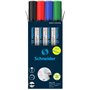 Schneider Assortiment de 3 + 1 marqueurs pour tableau