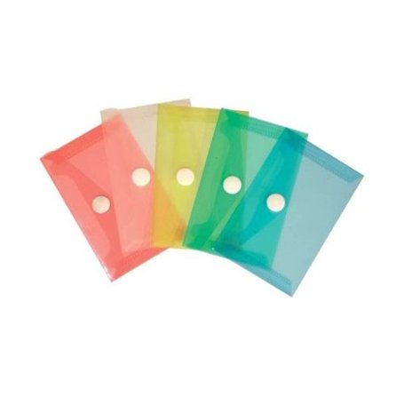 Lot de 24 enveloppes pour cartes de visite avec bouton