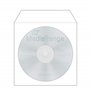 MediaRange BOX62 Pochettes en Papier CD (100) avec Rabat adhésif et fenêtre