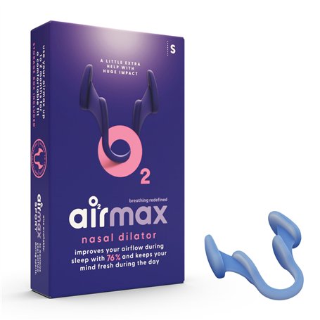 Airmax dilatateur nasal | 76% plus d'air | Anti ronflement | Respiration nasale libre pendant votre sommeil | Pack 3 mois - 1X T