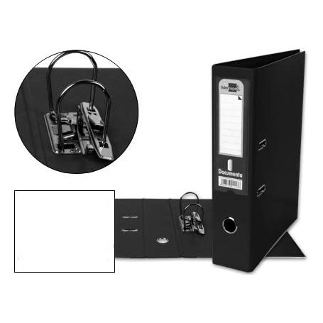 Liderpapel 932054 Documenta Classeur Levier Carton Rembordé PVC 1