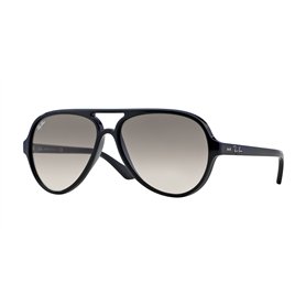 Ray-Ban Lunettes de soleil CATS 5000 Noir, UV protégé, Métal, Classique, Hommes, Unisex, Noir Ray-Ban Lunettes de soleil CATS 5000 Noir