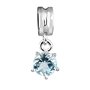 Nenalina Charm pendant Topazes Bleues Bleu en argent 925 sterling