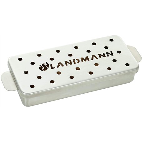 LANDMANN Selection Boîte à fumage | Pour fumer avec des copeaux de bois
