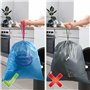 Handy Bag Sacs poubelle anti-goutte, 20 L, 15 sacs, 80% recyclés