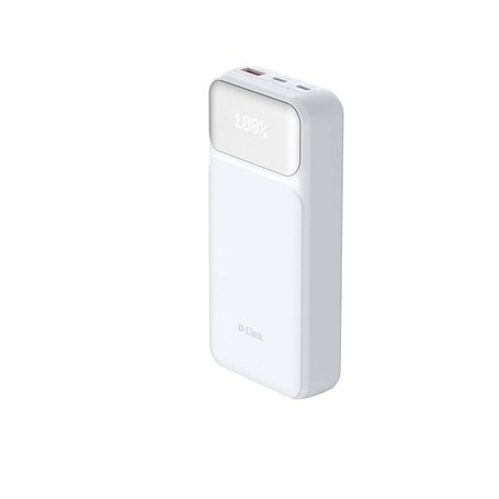 D-Link DPP‑201 Batterie Externe 20000 mAh – Charge Rapide USB‑C & USB‑A 65 W PD 3.0 & QC 3.0